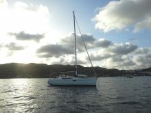 Jeanneau Sun Odyssey 36 I : Au mouillage en Martinique